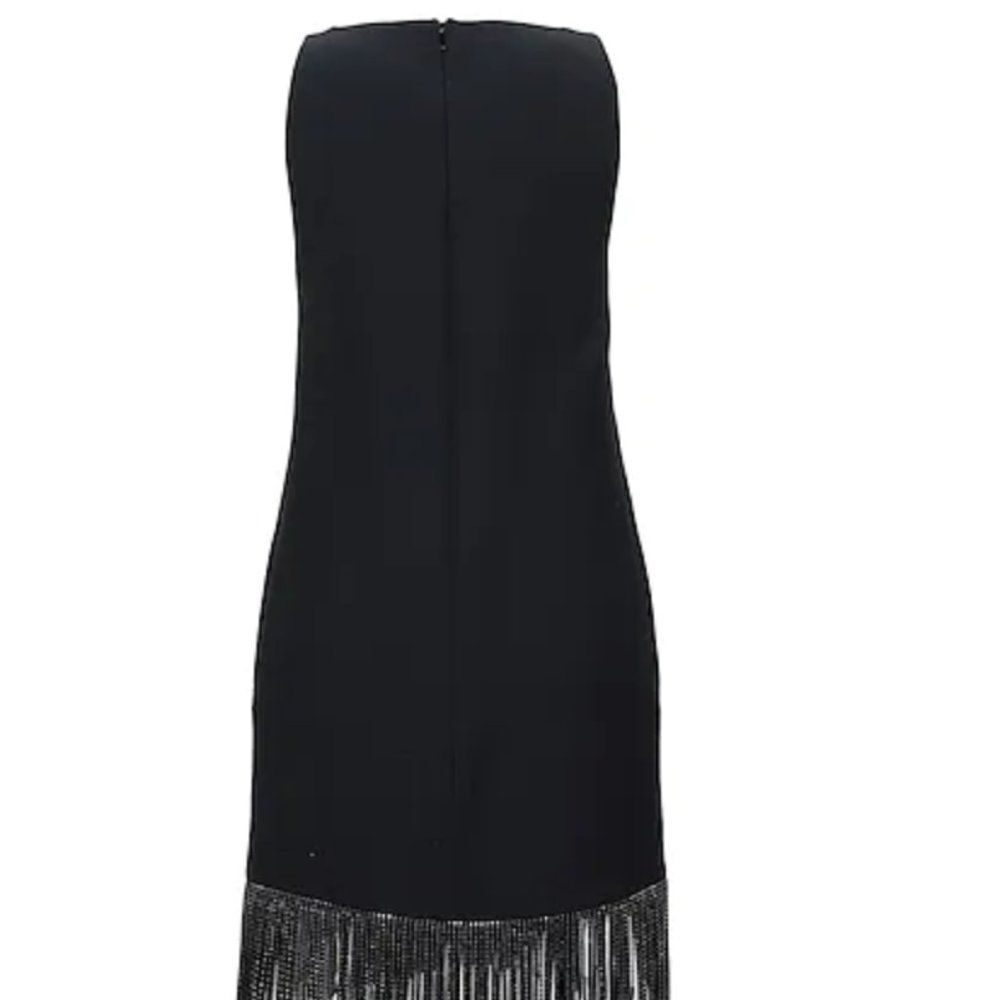 NWT PHILOSOPHY di LORENZO SERAFINI Black Short dresses Size 4 Made in Italy. - Picture 3 of 16